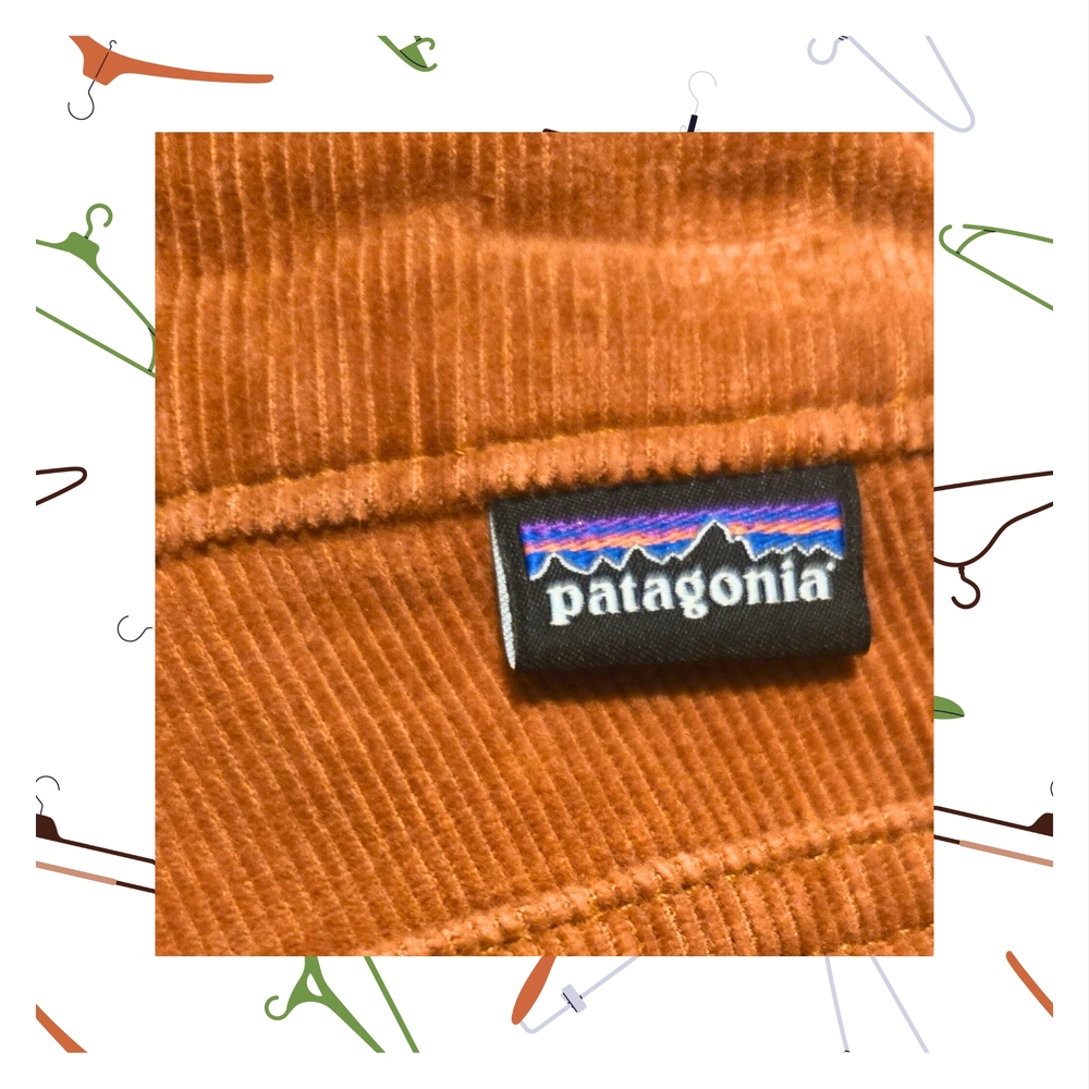 Patagonia Vibrant Orange Corduroy Outerwear